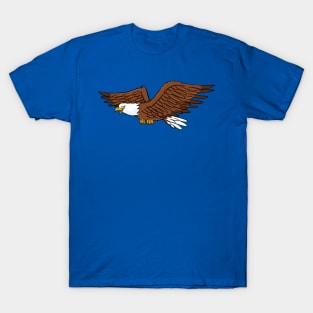 american eagle fisherman in flight T-Shirt